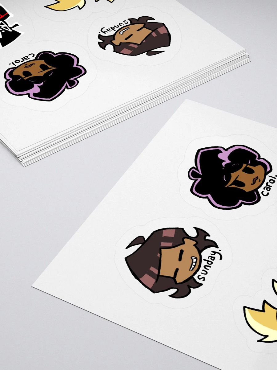 BIG JERSEY Chibi Stickers product image (12)