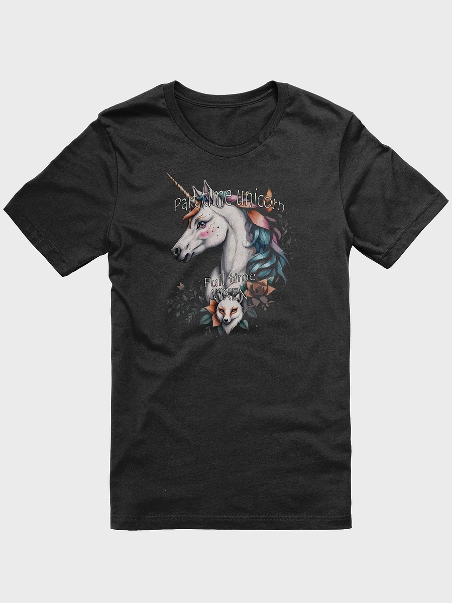 Part-Time Unicorn Full-Time Vixen Super Soft T-shirt product image (1)