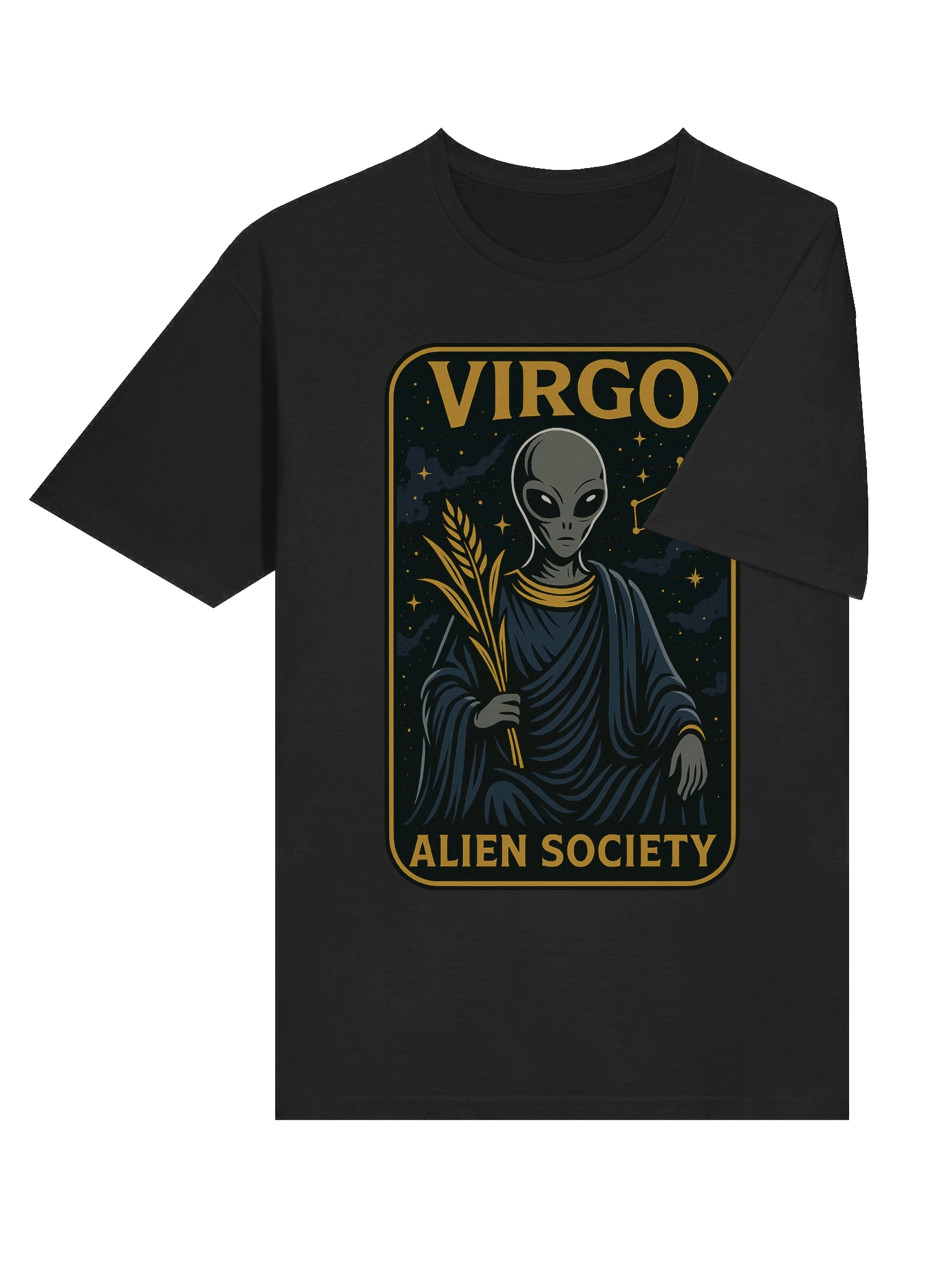 Virgo Alien Constellation T-Shirt product image (31)