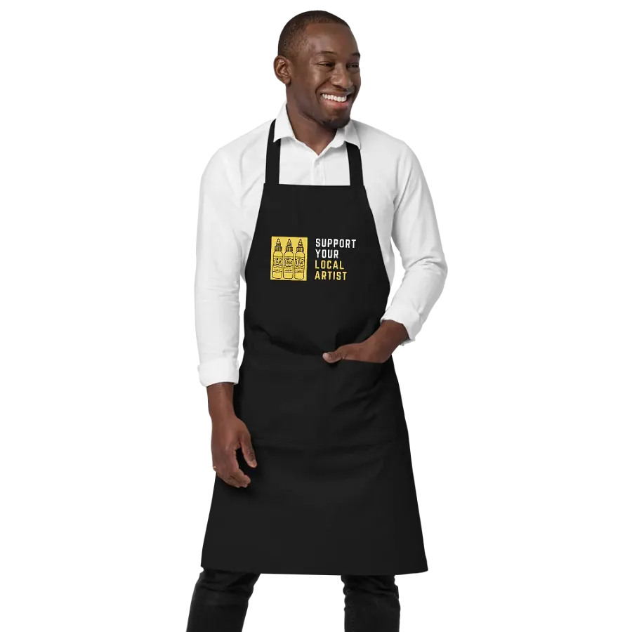 "Support Your Local Artist" Apron product image (1)