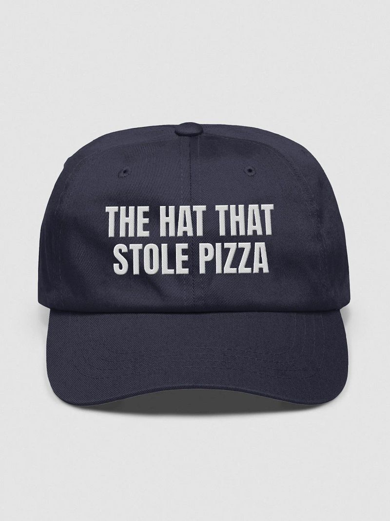 The Hat That Stole Pizza Adult Baseball Cap (Embroidered)