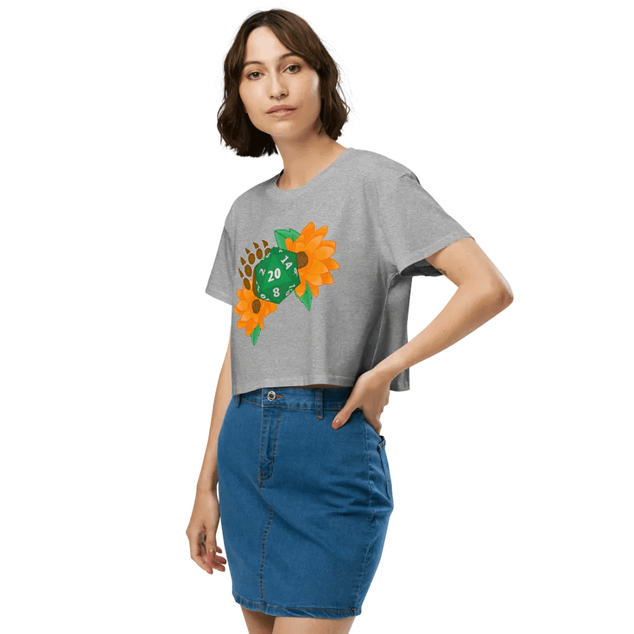 Halsin Inspired DND Die Crop Top product image (49)