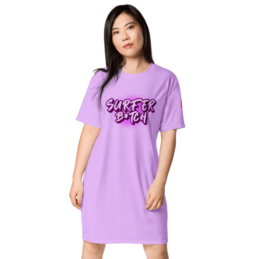 Surfer B*tch T-Shirt Dress product image (1)