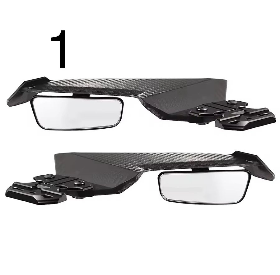 Universal Batman mirrors wings for motorcycle ( moto accessories parts tuning ) product image (3)