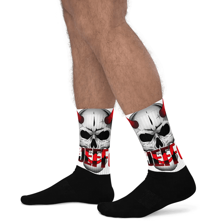 Black Foot Sublimated Socks product image (1)