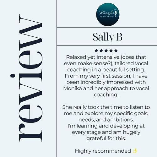 Intensive, indeed 😅🎤 Sally nailed it — relaxed vibe, full-body workout. Who says vocal coaching isn’t a physical activity? 💪🎶...