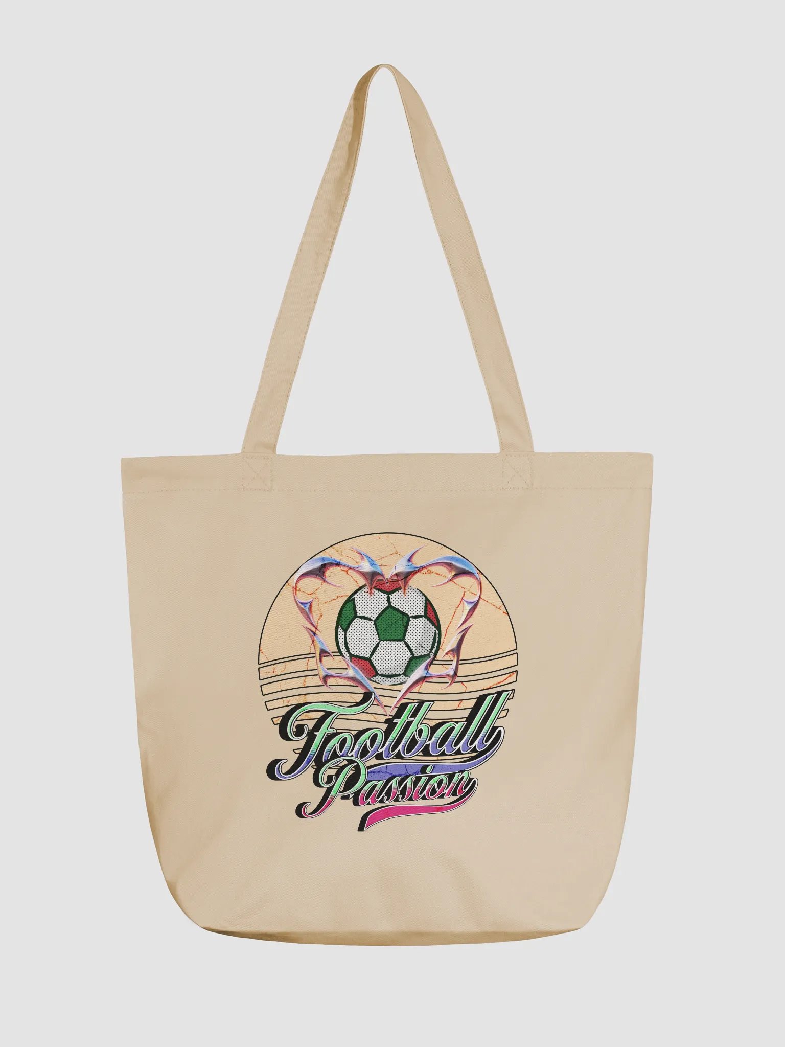 Passion Football Soccer Love Tote Bag product image (5)
