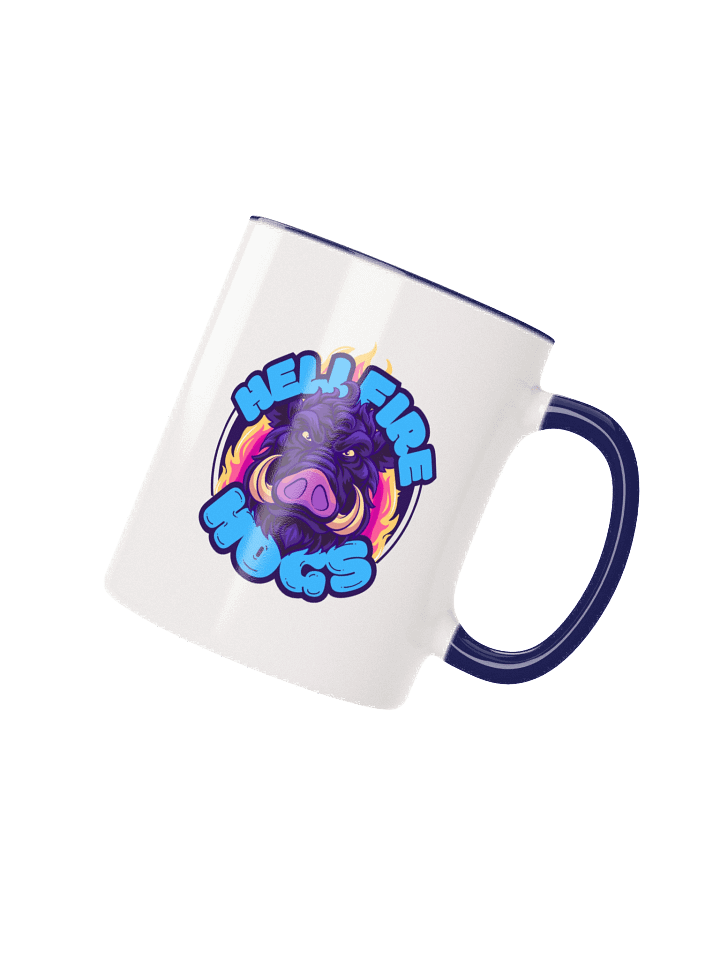 Hellfire Hogs Team Ceramic Mug with Color Inside product image (12)
