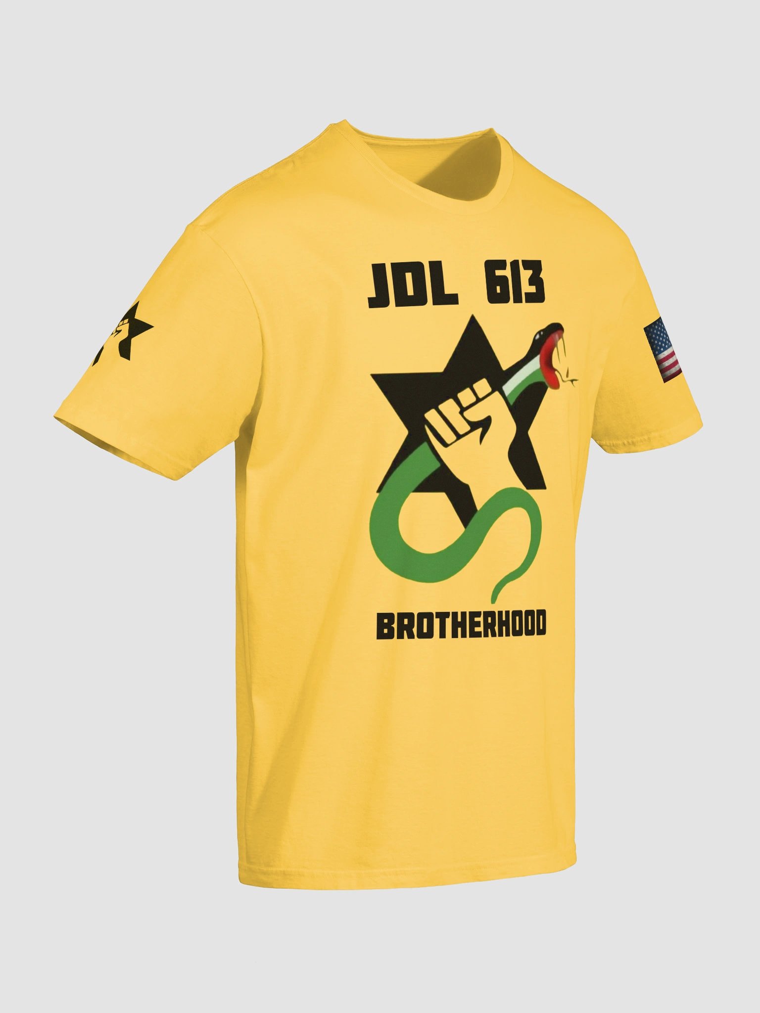JDL 613 BROTHERHOOD Serpent Star T-Shirt product image (6)