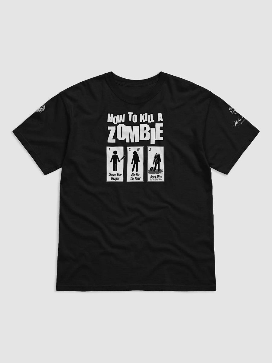How To K!ll A Zombie Graphic Tee - White Design product image (1)