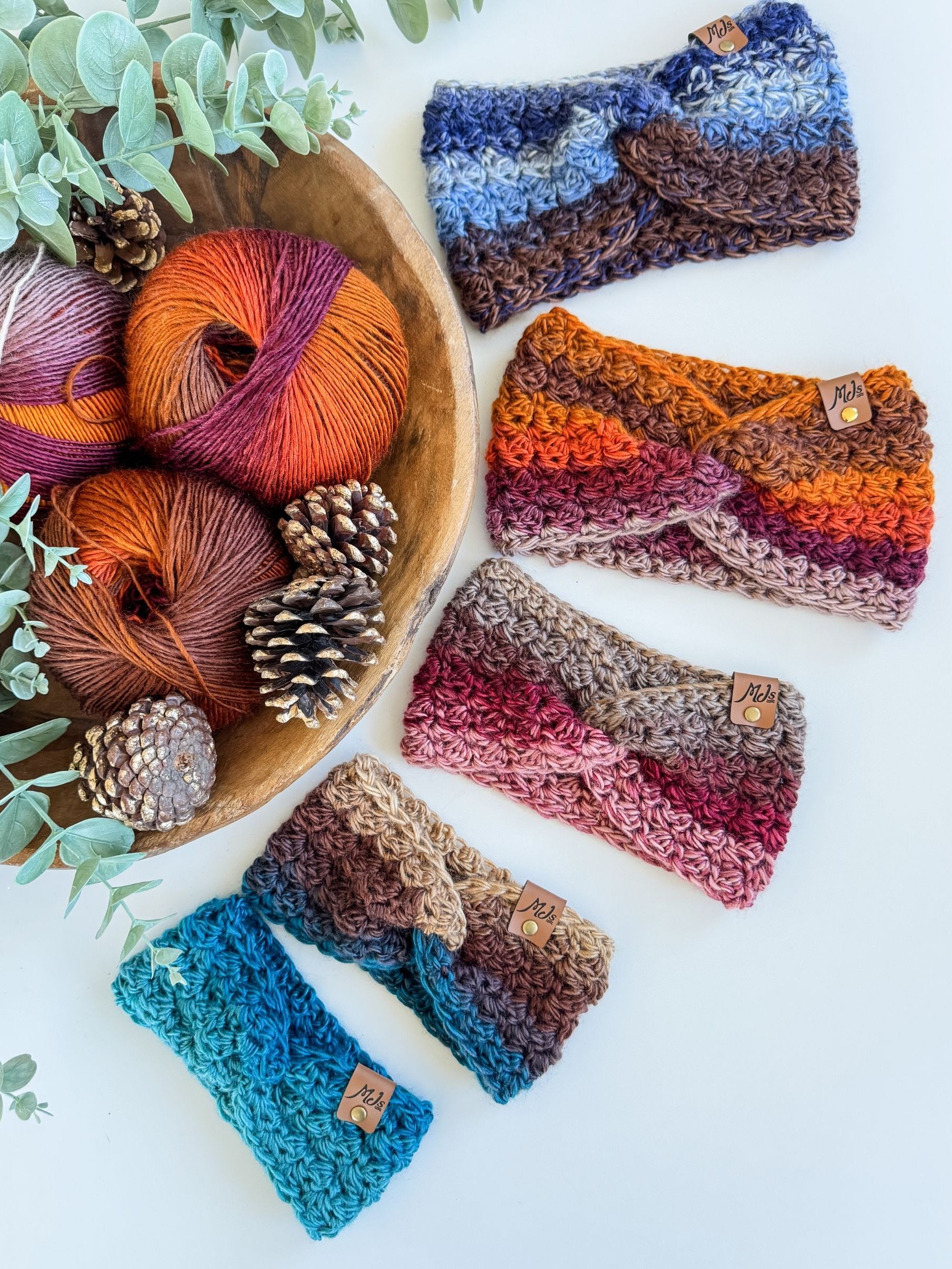 Chunky Suzette Ear Warmer Crochet Pattern product image (5)