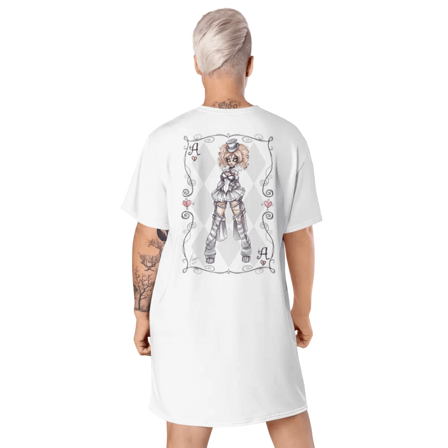 Horrorland Ensemble: All-Over Print T-Shirt Dress product image (7)