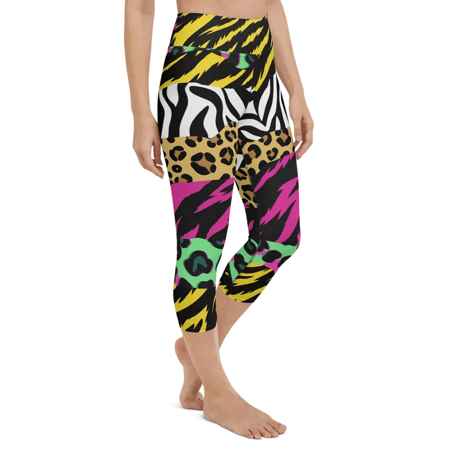 Wild Fusion Yoga Capri Leggings product image (6)
