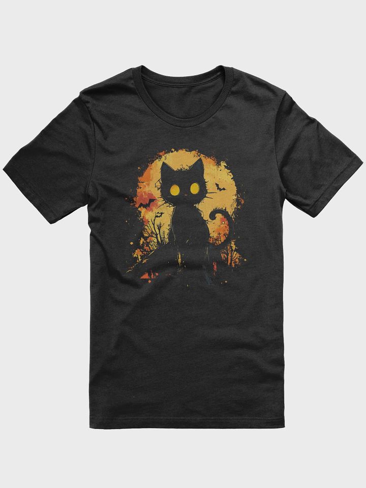 Spooky Cat! - Supersoft fitted T-shirt product image (1)
