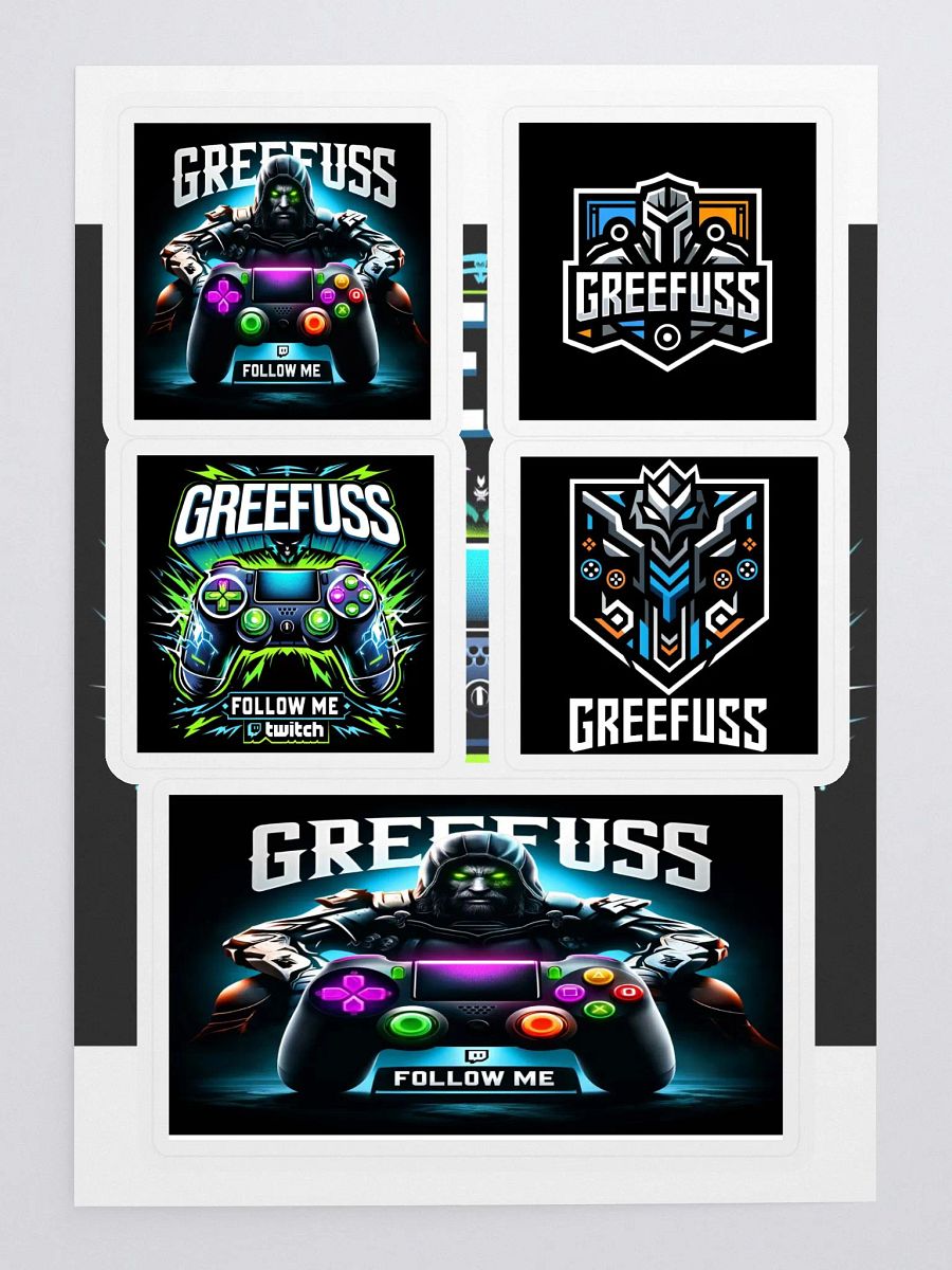 Gaming Persona Sticker Set: greefuss Collection product image (3)