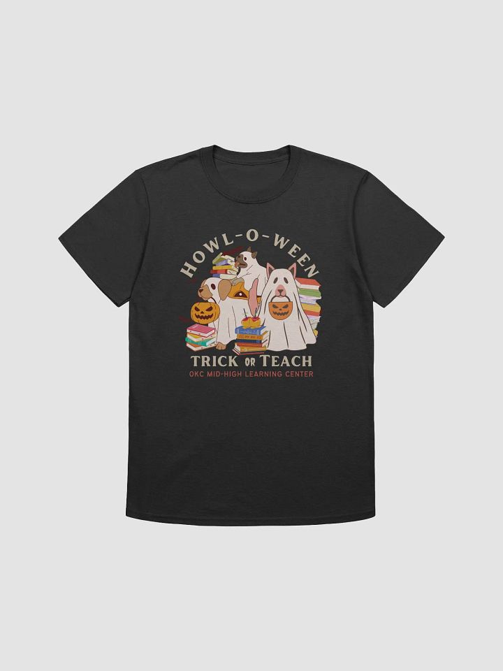 Ghostly Howl-O-Ween Unisex T-Shirt product image (1)