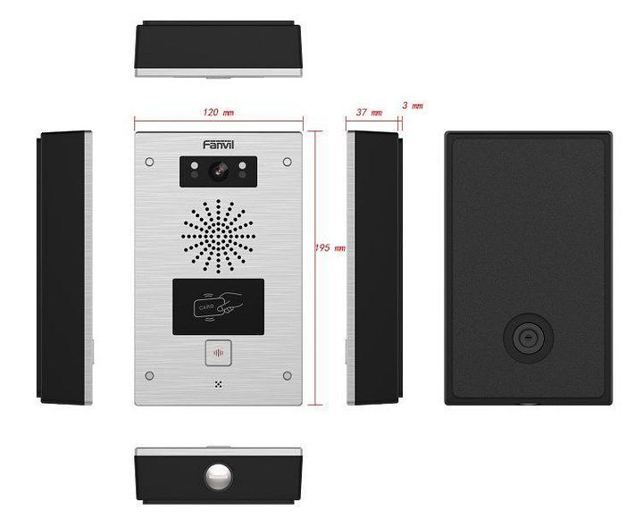Fanvil I32V All-in-One Doorphone (Access Control, Intercom and Broadcasting) product image (2)