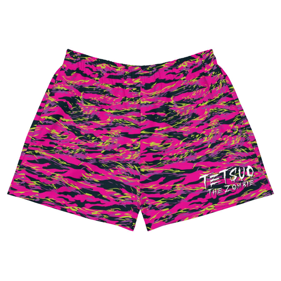 Pink Camo Gym Shorts product image (11)