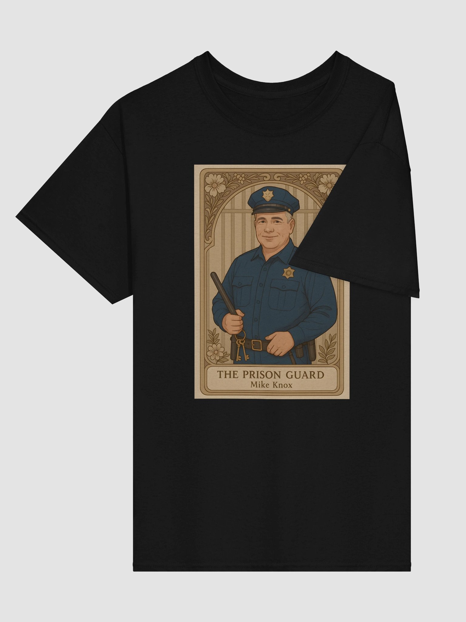 Tarot Card - Mike Knox- Lunch Therapy on the back - Unisex Ultra Cotton Tee product image (26)