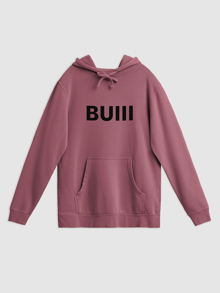 BUIII Originals Logo Black Premium Vintage Hoodie product image (7)