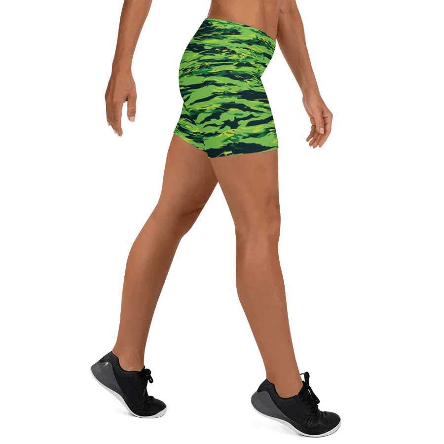 Green Camo Bike Shorts product image (10)