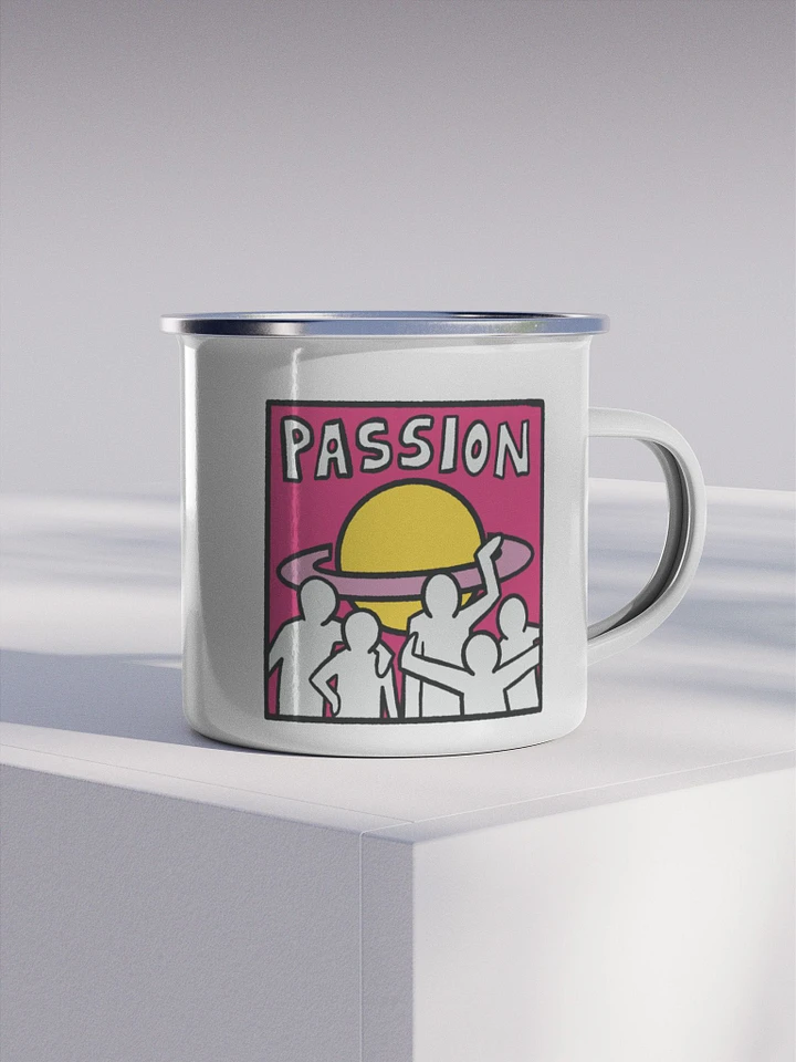 Passion's People Enamel Mug product image (1)