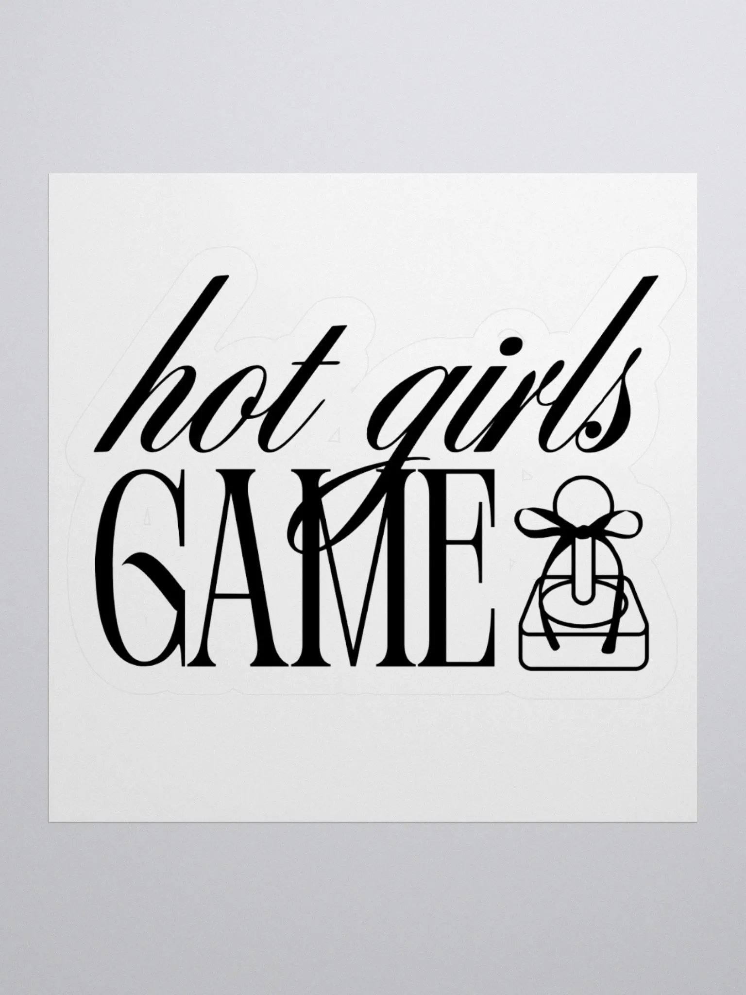 Hot Girls Game Sticker product image (1)