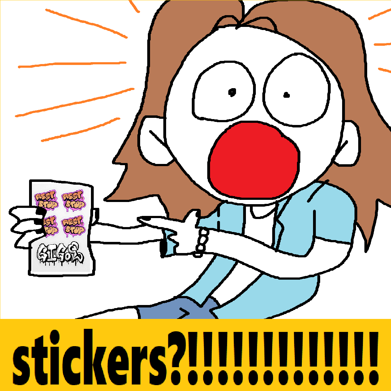 REST STOP 01: STICKER SHEET product image (4)