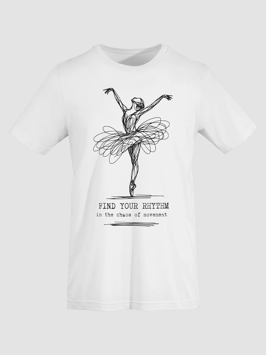 Minimalist Ballerina Line Art Tee product image (7)
