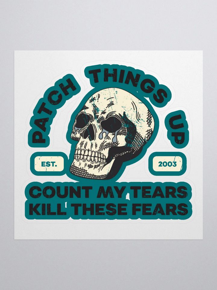 chances taken, hope embraced die cut sticker product image (1)
