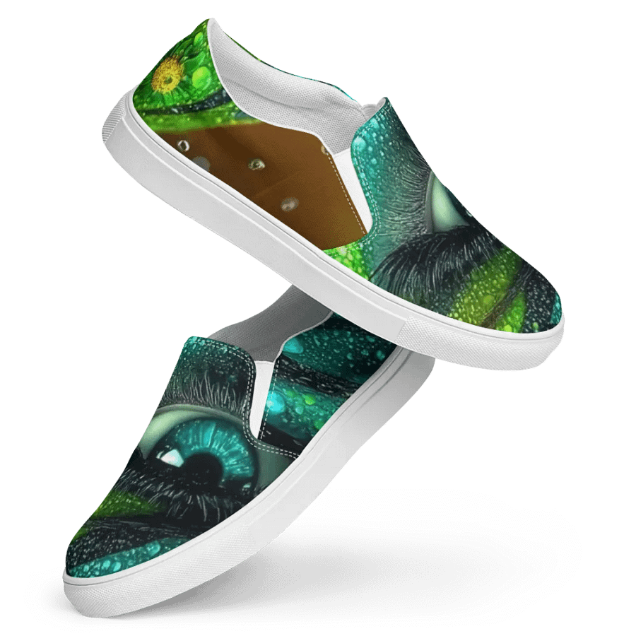 Enchanting Eye Art Women's Slip-On Shoes product image (12)