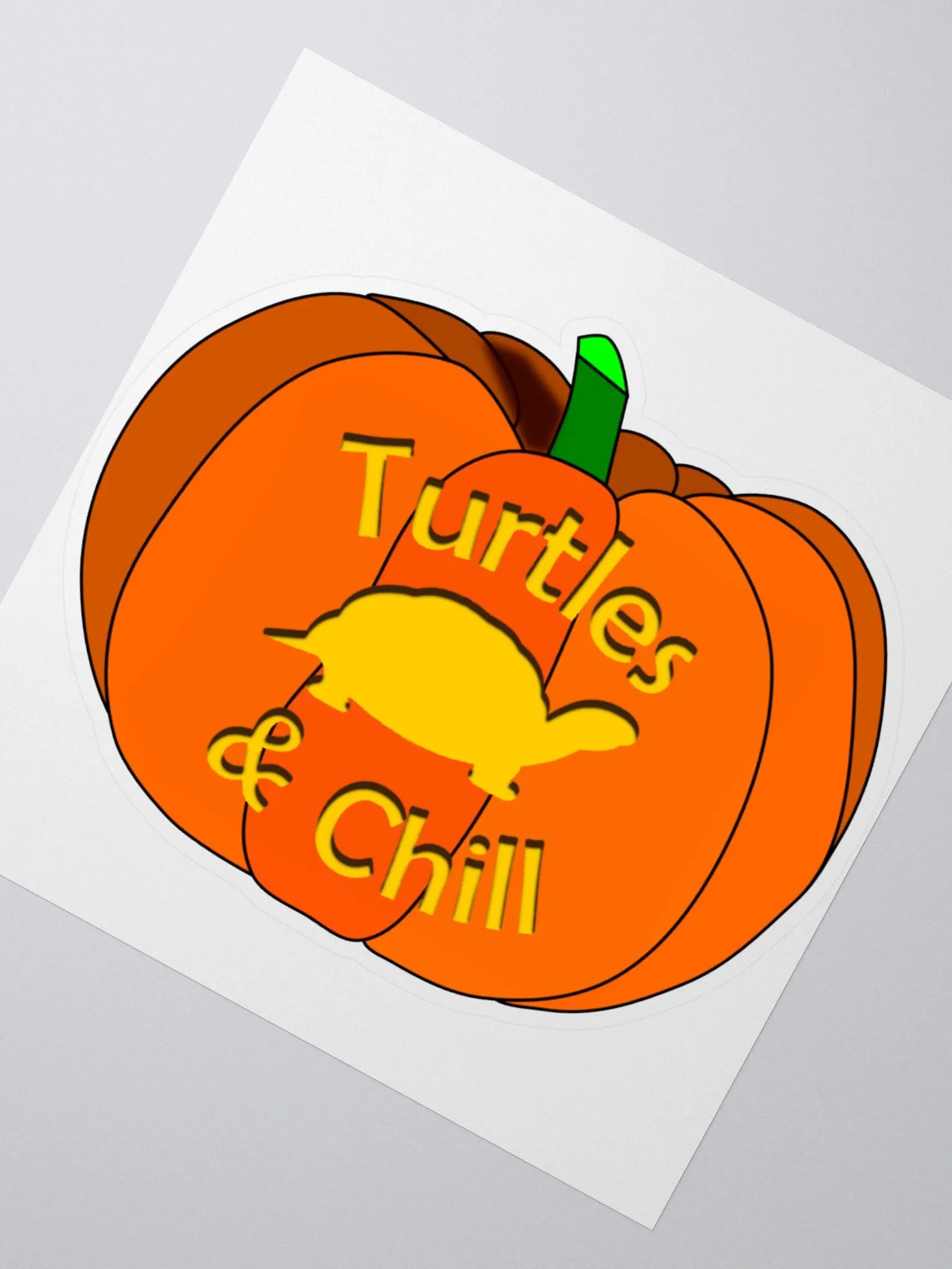T&C Pumpkin Sticker product image (2)