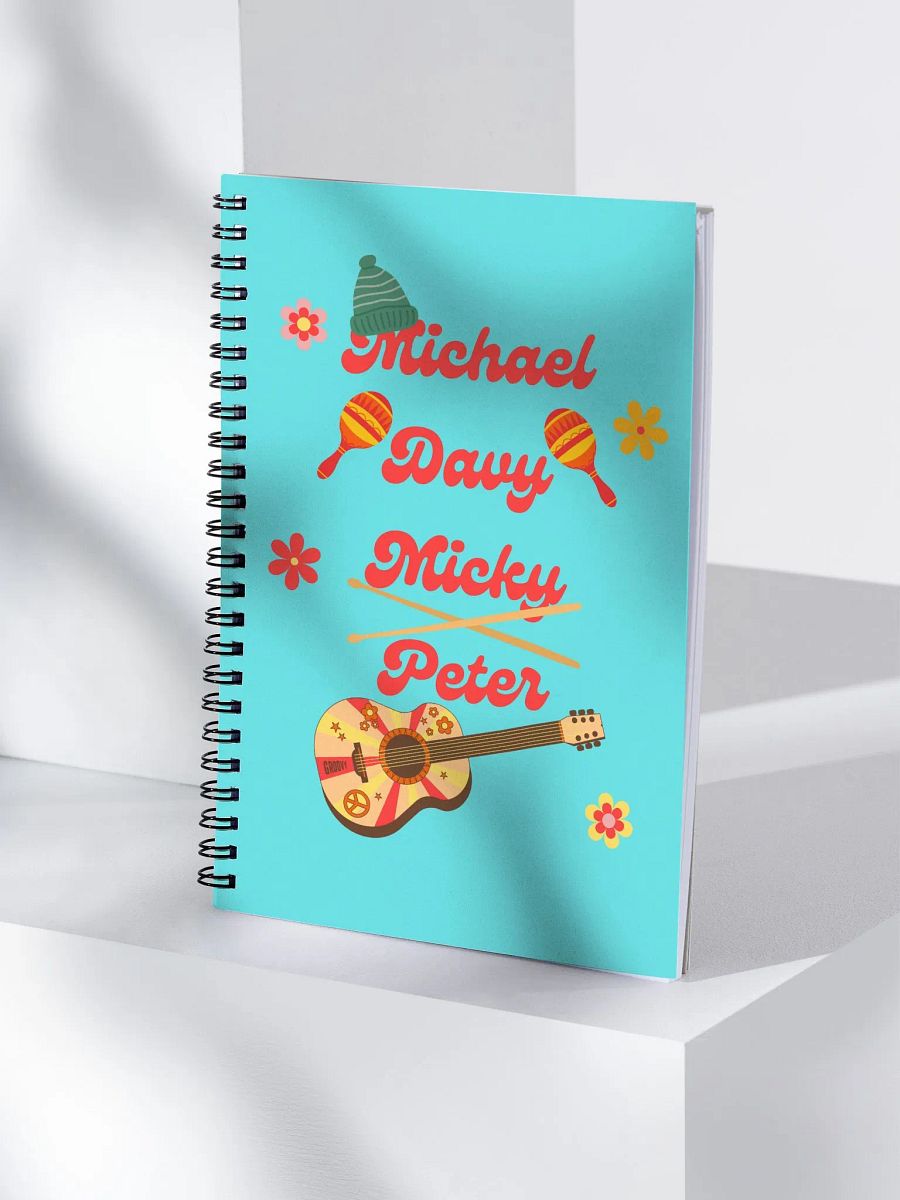 Groovy Names Blue Notebook product image (4)