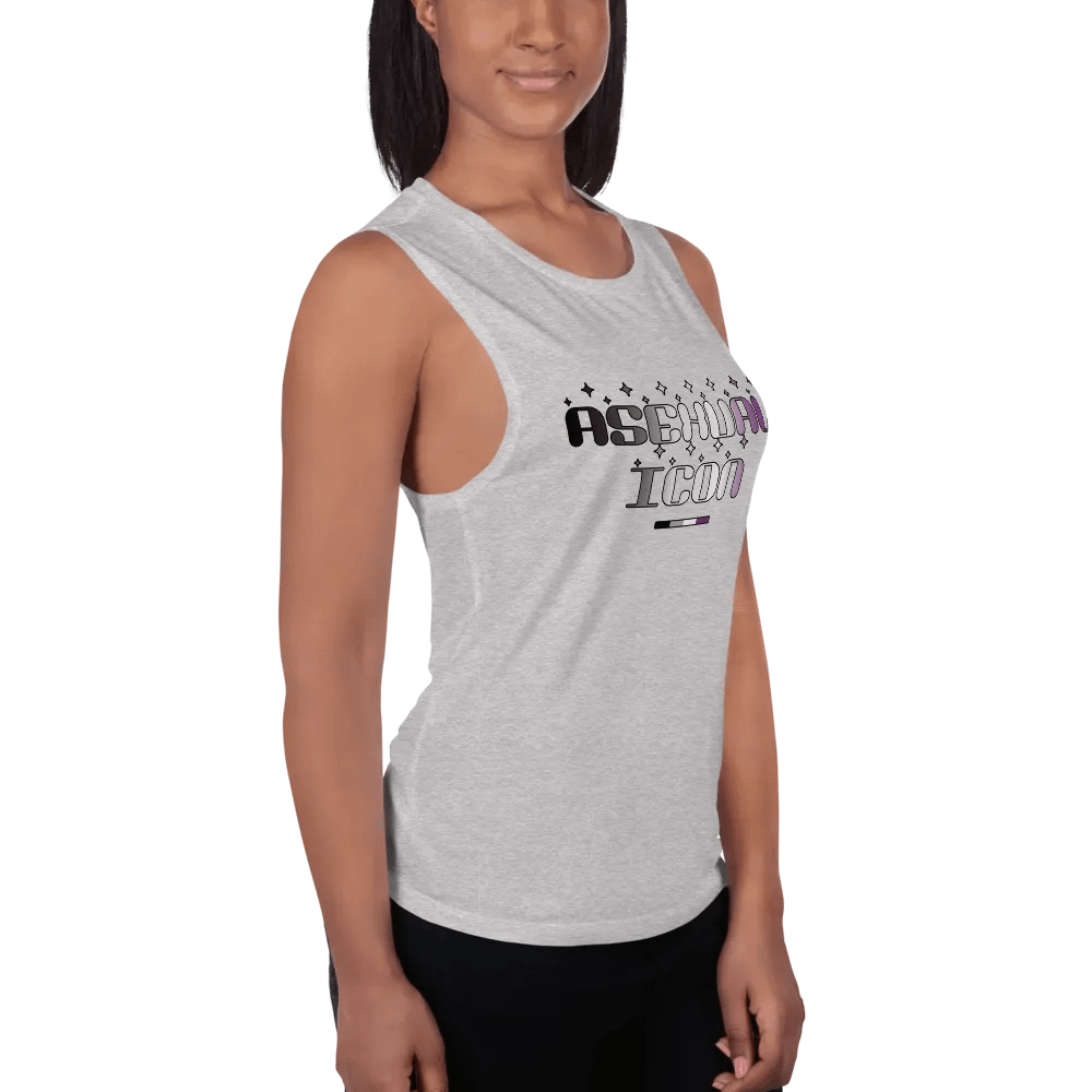 Asexual Icon Women's Flowy Muscle Tank product image (51)