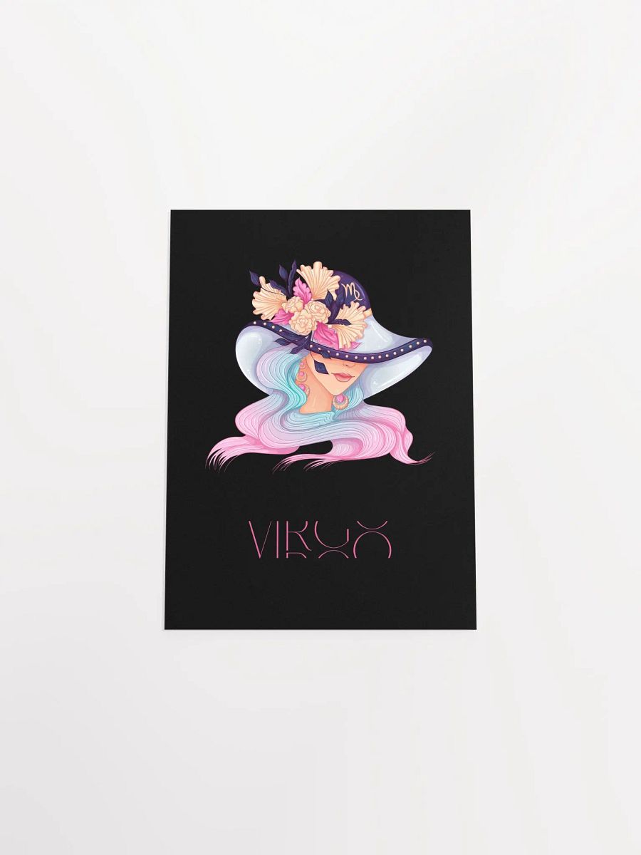 Virgo Bloom Matte Poster product image (52)