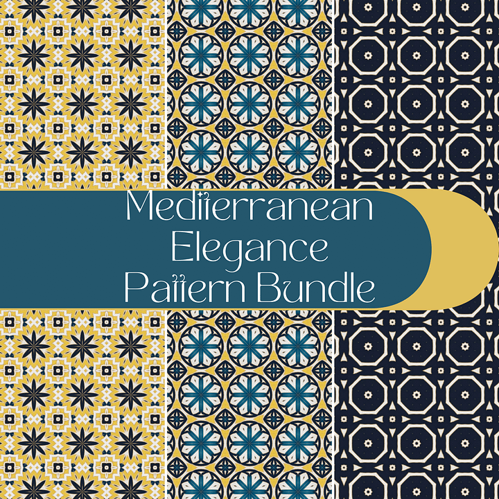 Mediterranean Elegance Pattern Bundle product image (1)