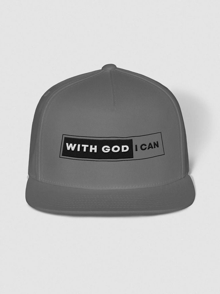 WITH GOD I CAN: Divine Snapback Cap product image (1)