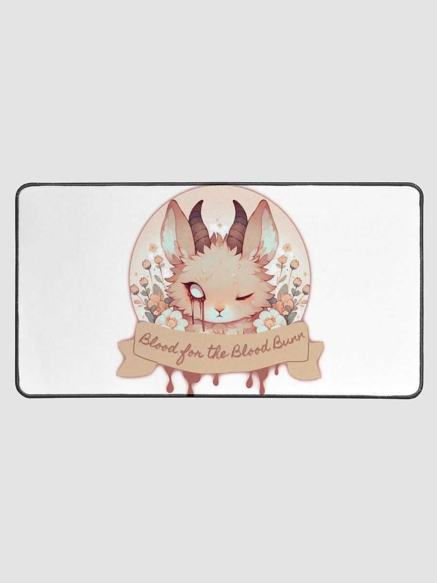 Blood for the blood bun desk mat product image (1)