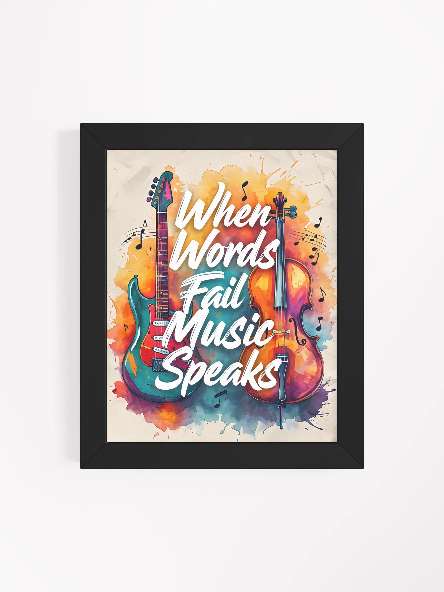 Musical Harmony Framed Poster product image (5)