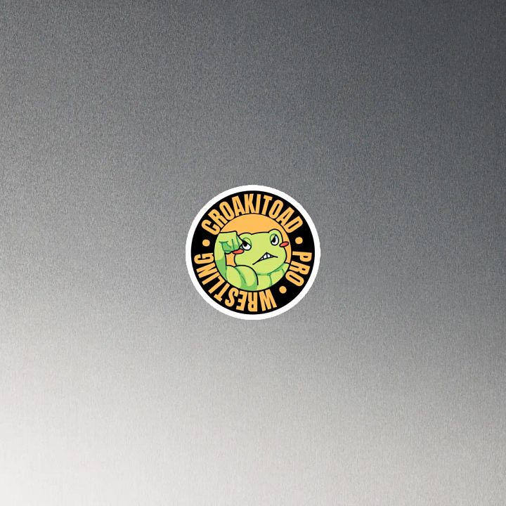 Croakitoad Pro Wrestling Magnet product image (4)