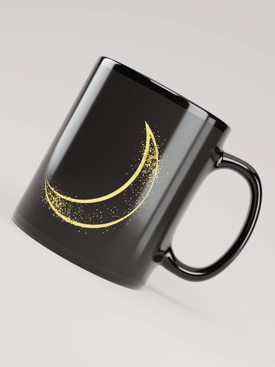 Mug Noir et Doré - Lune - Cadeau Féminin product image (4)