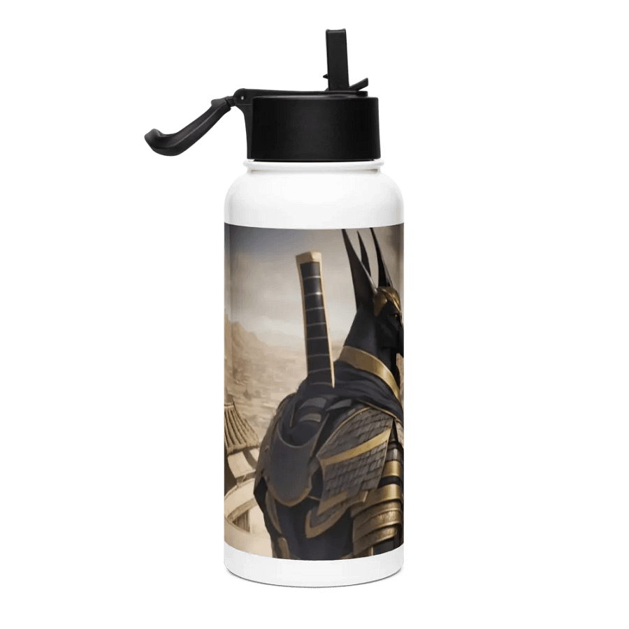 Mythical Jackal Warrior Stainless Steel Water Bottle product image (4)