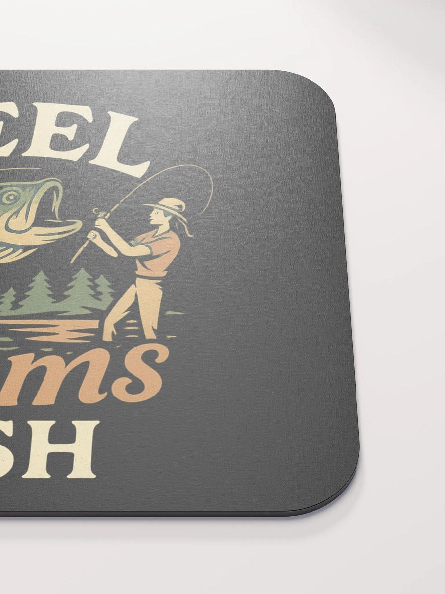 Reel Moms Fish Mouse Pad – Fun Vintage Desk Pad for Angler Moms product image (5)