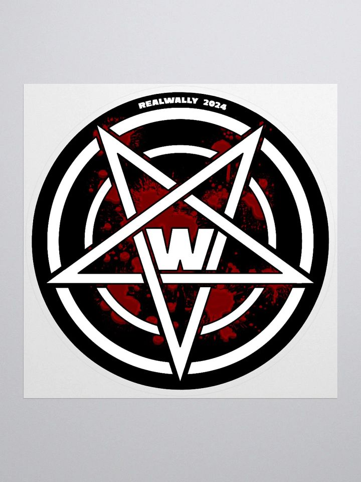 RealWally Pentagram Sticker product image (1)