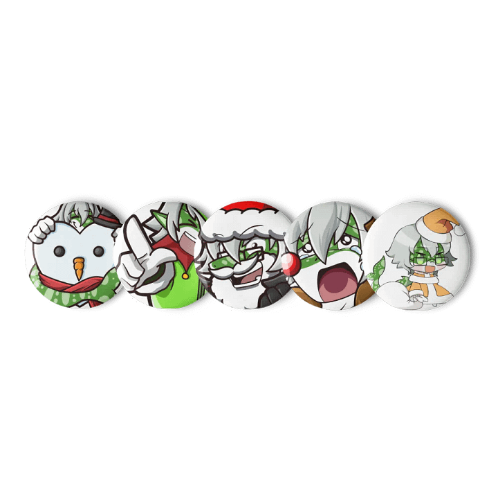 IkariTenshi Christmas Pin Set product image (2)