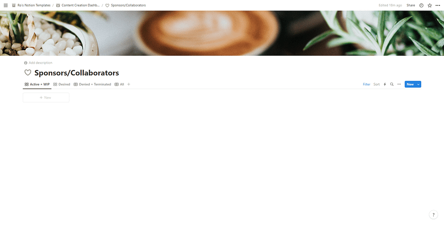 Notion Template: Content Creation Dashboard product image (3)