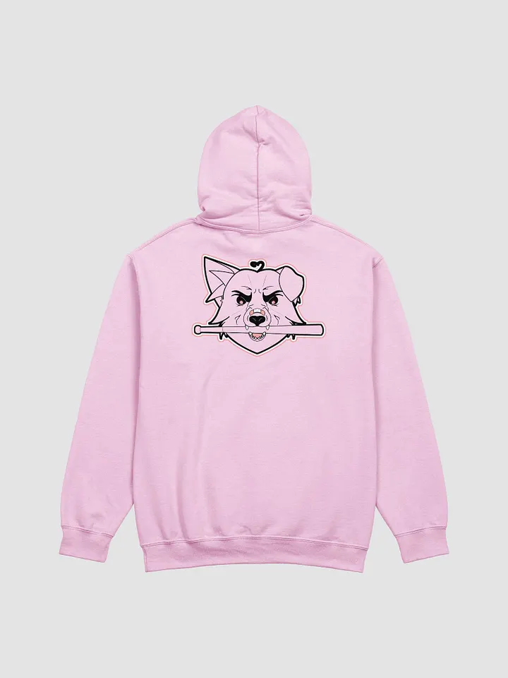 Angy Corgi Hoodie (transparent, back only) product image (2)