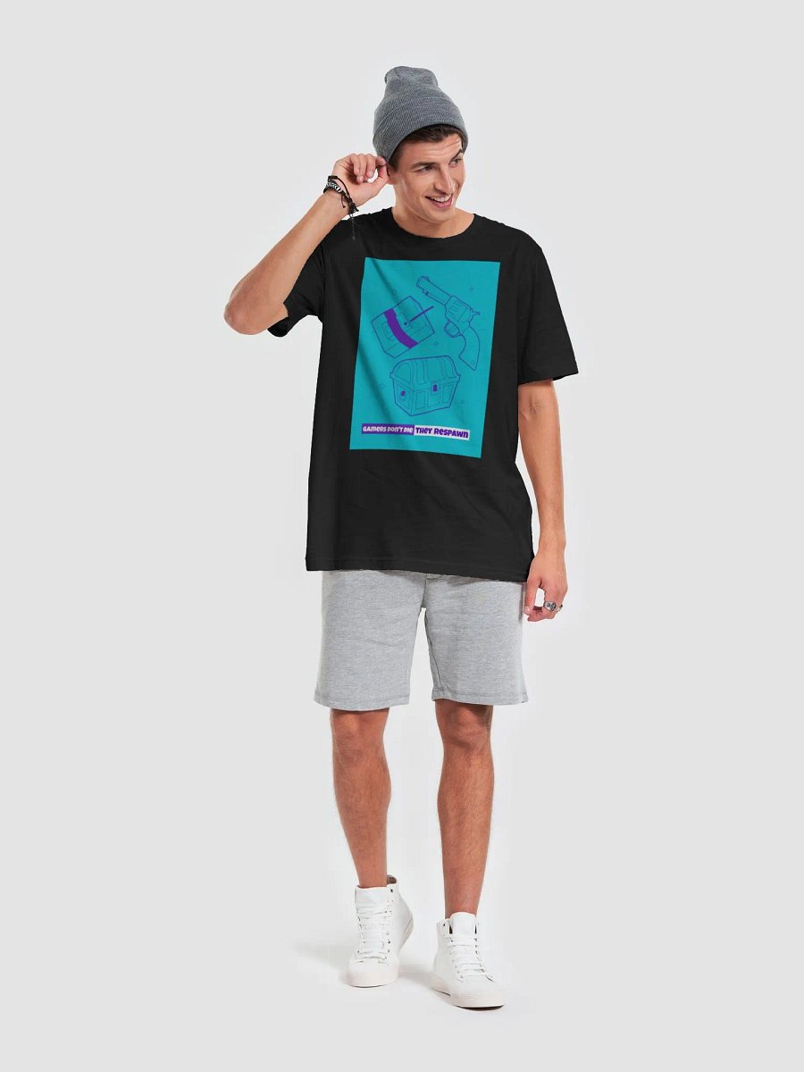 Gamers Don't Die They Respawn TShirt product image (6)