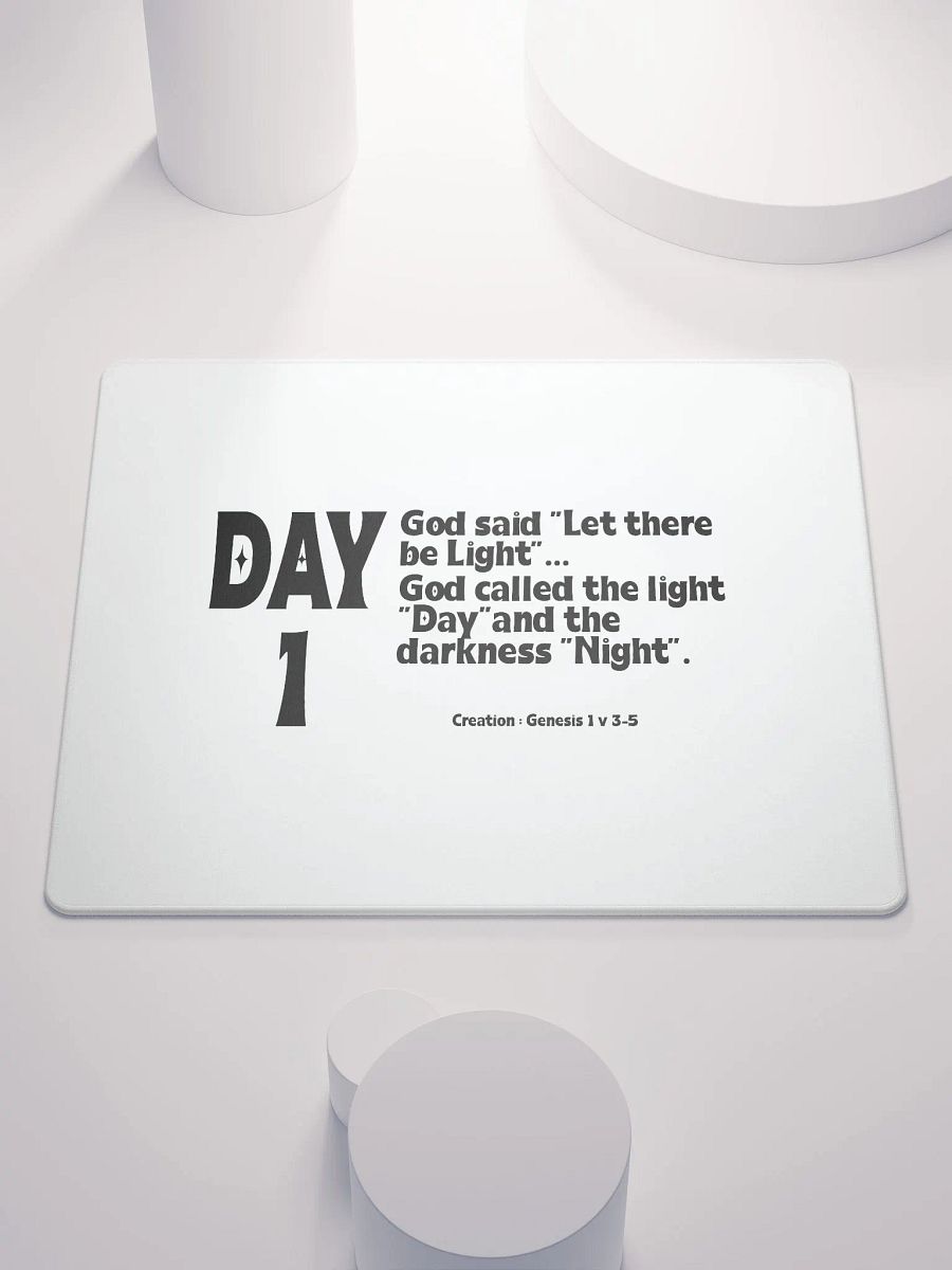 CREATION: DAY 1……Christian, Jesus, faith, God, Bible, Christianity, Jesus Christ, religion, Bible Verse, Love product image (1)