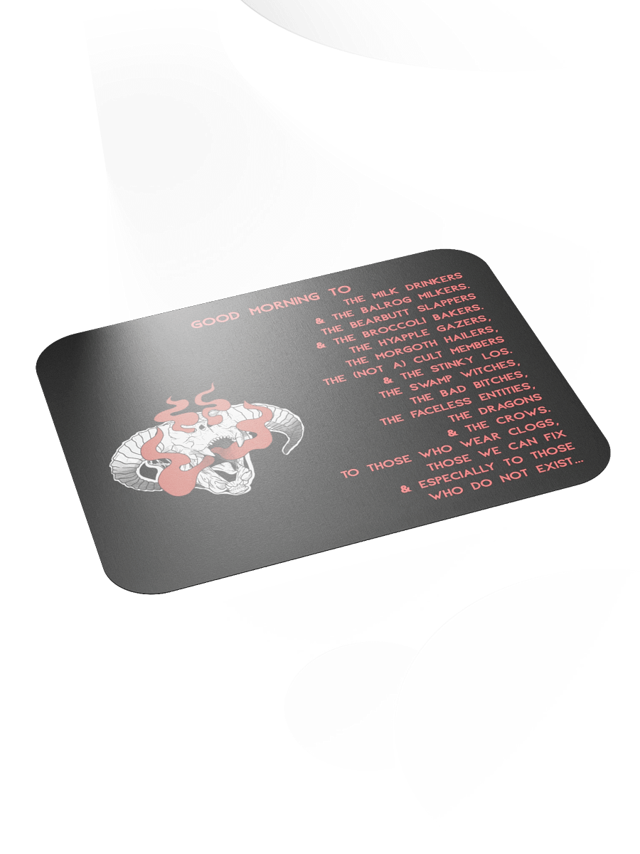 Cult Mousepad - Good Morning product image (4)